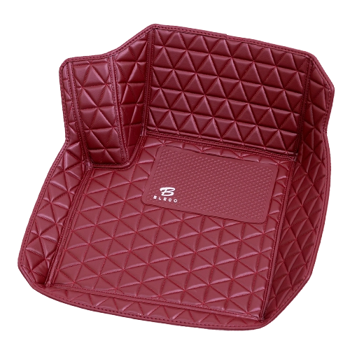 تلبيسة المثلثات - عنابي مطرز عنابي